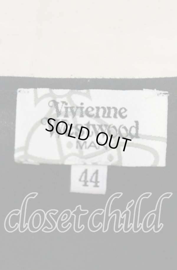 画像5: ヴィヴィアンウエストウッド MAN 中古 / GALAXY Tシャツ（ギャラクシー） 44 パターンｘブラック  O-25-09-28-011-ts-YM-OS (5)