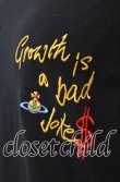 画像2: ヴィヴィアンウエストウッド 中古 / Growth Is A Bad Joke Peru Tシャツ L ブラック  O-25-09-28-012-ts-YM-OS (2)