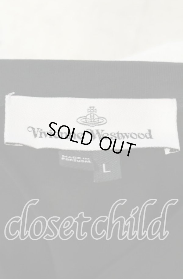 画像5: ヴィヴィアンウエストウッド 中古 / Growth Is A Bad Joke Peru Tシャツ L ブラック  O-25-09-28-012-ts-YM-OS (5)