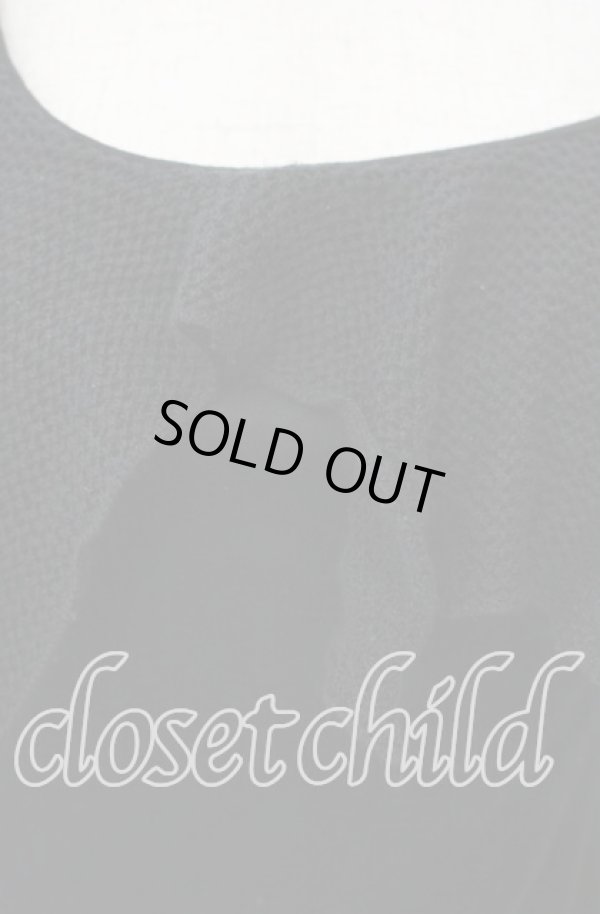 画像2: ヴィヴィアンウエストウッド 中古 / メッシュガーゼ襟カットソー 1 ブラック  O-25-09-28-013-to-YM-OS (2)