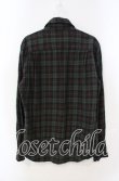 画像3: ヴィヴィアンウエストウッド MAN 中古 / チェックカジュアルシャツ 44 グリーン  O-25-09-28-002-bl-YM-OS (3)