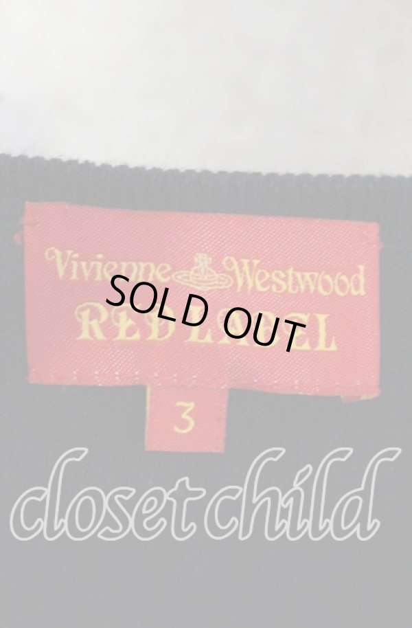 画像5: ヴィヴィアンウエストウッド 中古 / オーブ刺繍ラウンドネックニットソー 3 ブラック  O-25-09-28-014-to-YM-OS (5)