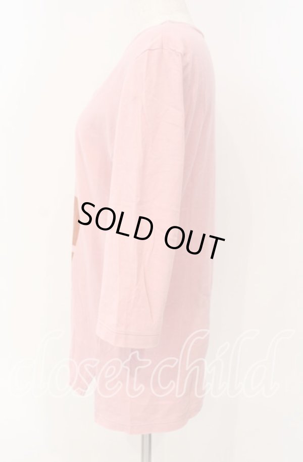 画像3: ヴィヴィアンウエストウッド MAN 中古 / Get a life 五分袖カットソー 44 ピンク  O-25-09-28-016-ts-YM-OS (3)