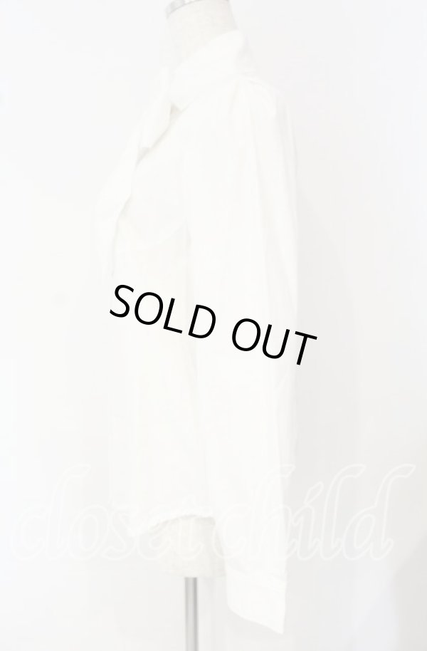 画像3: ヴィヴィアンウエストウッド 中古 / ボウタイブラウス 2 ホワイト  O-25-10-12-019-bl-IG-OS (3)