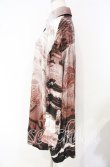 画像3: ヴィヴィアンウエストウッド 中古 / London bridgeバックギャザーオーバーサイズシャツ（ロンドンブリッジ） 00 レッド系  O-25-10-12-020-bl-YM-OS (3)