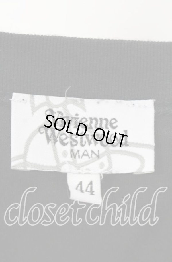 画像6: ヴィヴィアンウエストウッド MAN 中古 / クリーピーベアカットソー 44 ブラック  O-25-10-12-002-to-YM-OS (6)