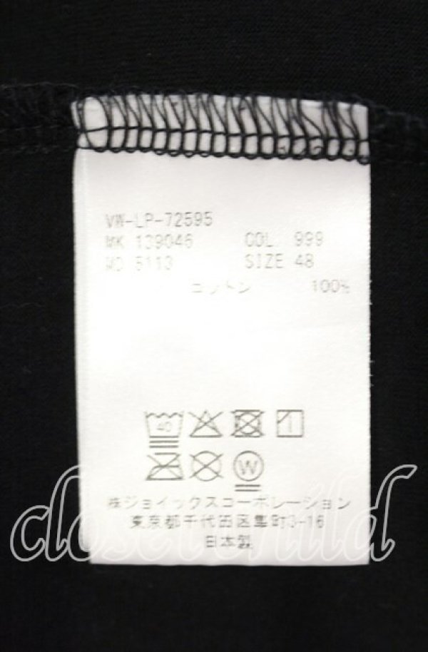 画像7: ヴィヴィアンウエストウッド MAN 中古 / MAN LONDON リンガーリラックスTシャツ 48 ブラック  O-25-10-12-021-to-YM-ZH (7)