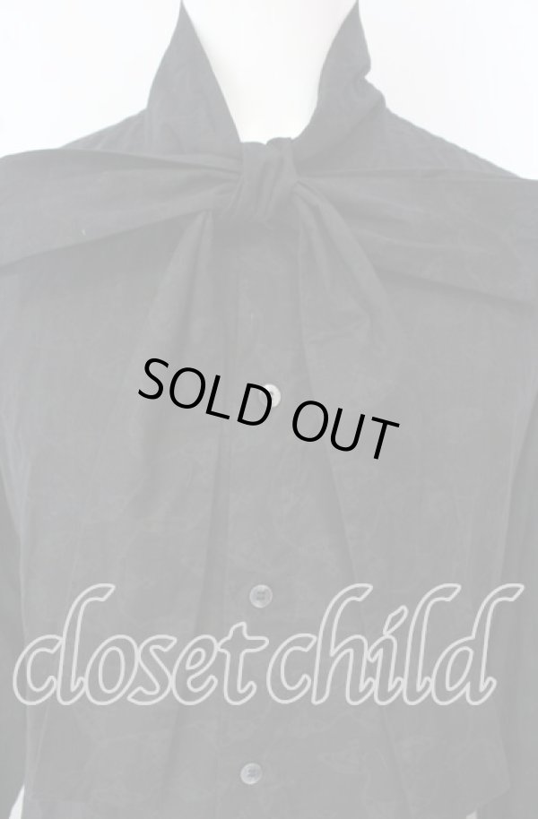 画像2: ヴィヴィアンウエストウッド MAN 中古 / ORBチェーンロングタイシャツ 46 ブラック  O-25-10-12-003-bl-YM-OS (2)