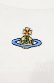 画像2: ヴィヴィアンウエストウッド 中古 / カラーオーブ刺繍Tシャツ XS ホワイト  O-25-10-12-027-ts-YM-OS (2)