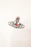 画像2: ヴィヴィアンウエストウッド 中古 / オーブ刺繍コットンTシャツ 01 ホワイト  O-25-10-12-028-ts-YM-OS (2)