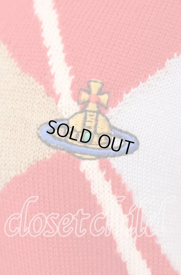 画像2: ヴィヴィアンウエストウッド 中古 / LADY HARLEQUIN（レディーハーレクインカーディガン） XS マルチ  O-25-10-12-029-to-YM-ZH (2)