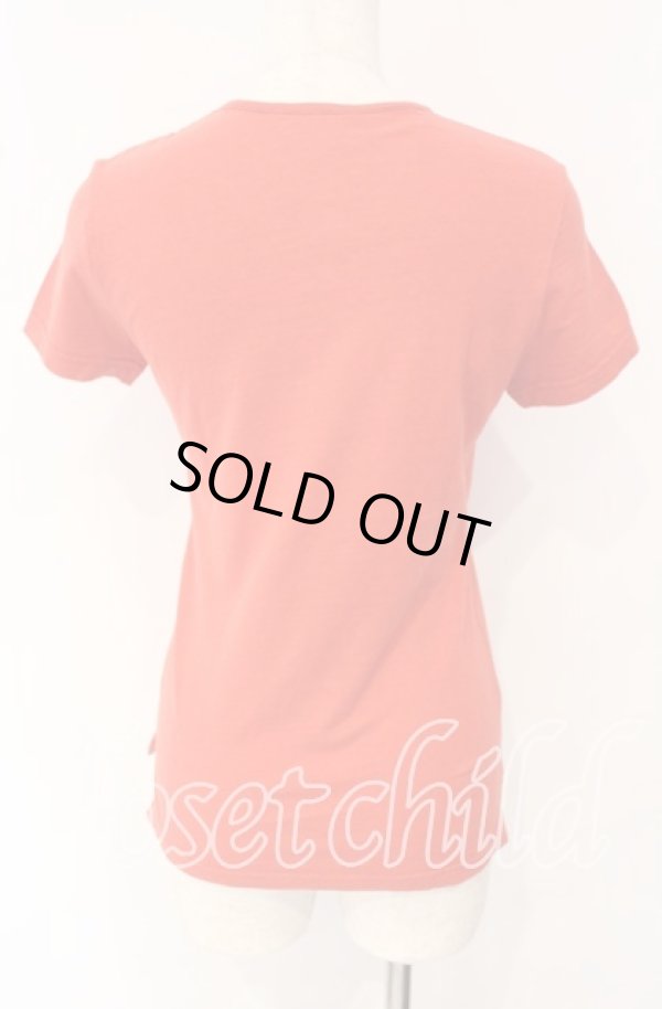 画像4: ヴィヴィアンウエストウッド 中古 / ステッチオーブTシャツ 1 レッド  O-25-10-12-030-ts-YM-OS (4)