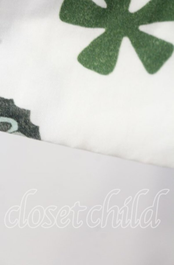 画像4: ヴィヴィアンウエストウッド 中古 / ハイカウントウェザーMystical Printボックスタックスカート 00 ホワイト  O-25-10-12-032-sk-IG-OS (4)