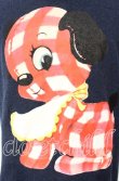 画像2: ヴィヴィアンウエストウッド MAN 中古 / GINGHAM PUPPY Tシャツ 44 ネイビー  O-25-10-12-001-ts-YM-OS (2)