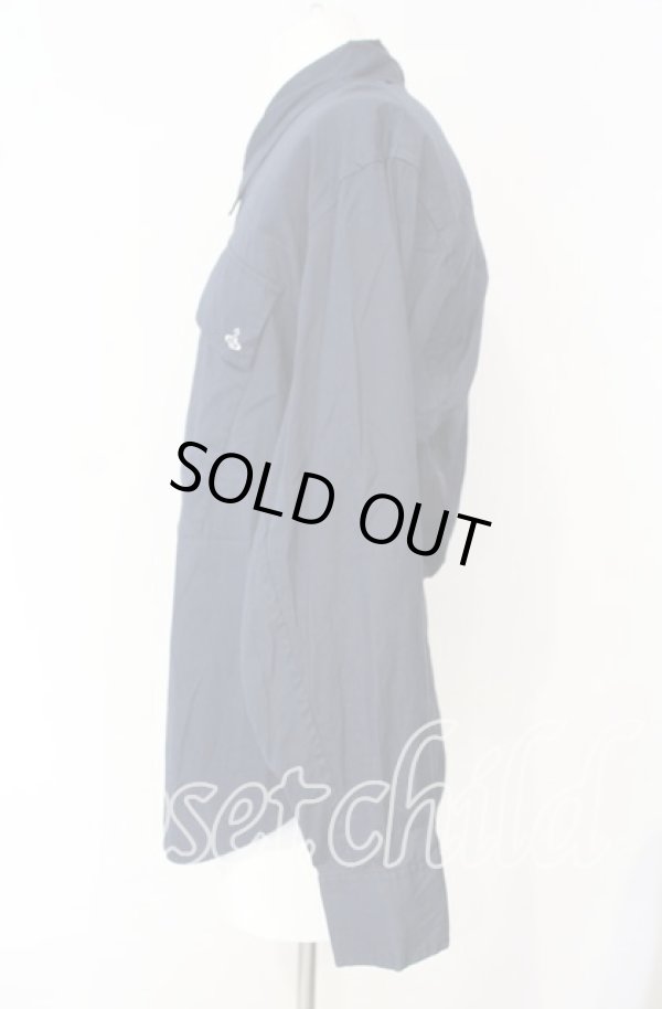 画像3: ヴィヴィアンウエストウッド MAN 中古 / ビッグポケットシャツ 44 ネイビー  O-25-10-12-004-bl-YM-ZH (3)