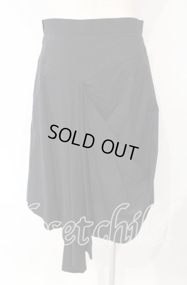 画像4: ヴィヴィアンウエストウッド 中古 / ドレープスカート 2 ブラック  O-25-10-12-039-sk-YM-OS (4)