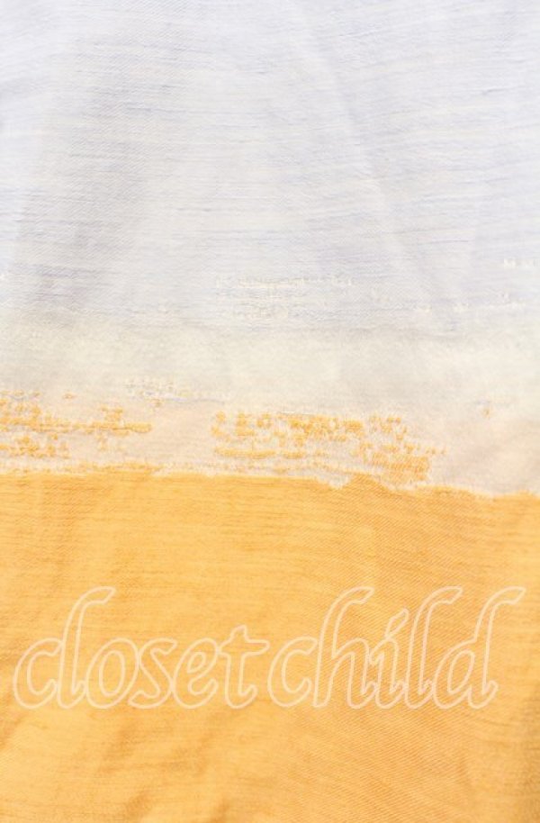 画像2: ヴィヴィアンウエストウッド 中古 / グラデーションスカート 2 オレンジｘサックス  O-25-10-12-041-sk-YM-OS (2)