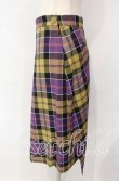 画像2: ヴィヴィアンウエストウッド 中古 / TARTAN CHECK （タータンチェックスカート） 40 イエローｘパープル  O-25-10-12-043-sk-YM-OS (2)