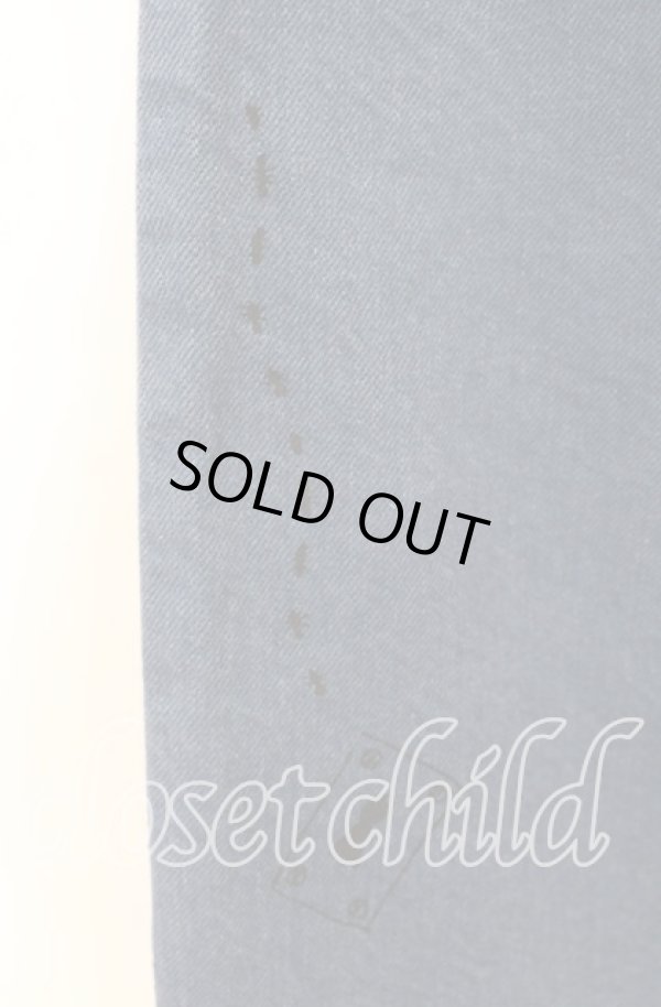 画像4: ANGLOMANIA 中古 / クロップドデニムサルエルパンツ 36 インディゴ  O-25-10-12-047-pa-YM-OS (4)