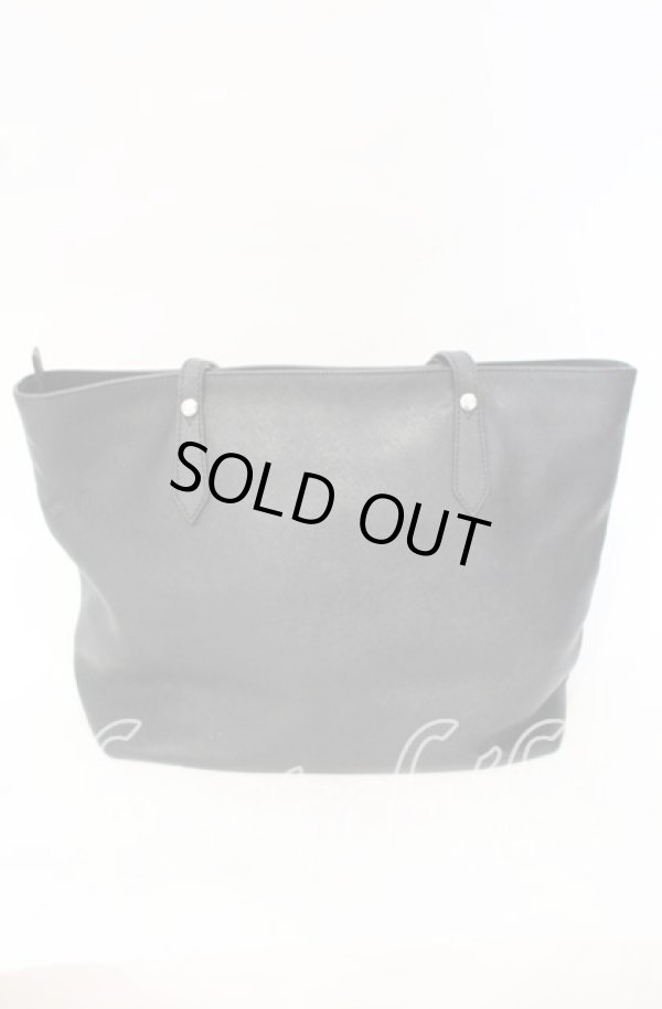 画像5: ヴィヴィアンウエストウッド 中古 / OPPER SAFFIANO TOTE（ショッパーサフィアーノトートバッグ）  ブラック  O-25-10-12-050-ba-YM-OS (5)
