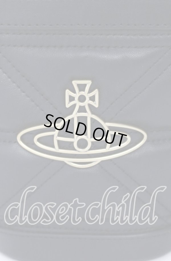 画像2: ヴィヴィアンウエストウッド 中古 / KITTY SMALL BUCKET BAG（キティースモールバスケットバッグ）  ブラック  O-25-10-12-052-ba-IG-OS (2)