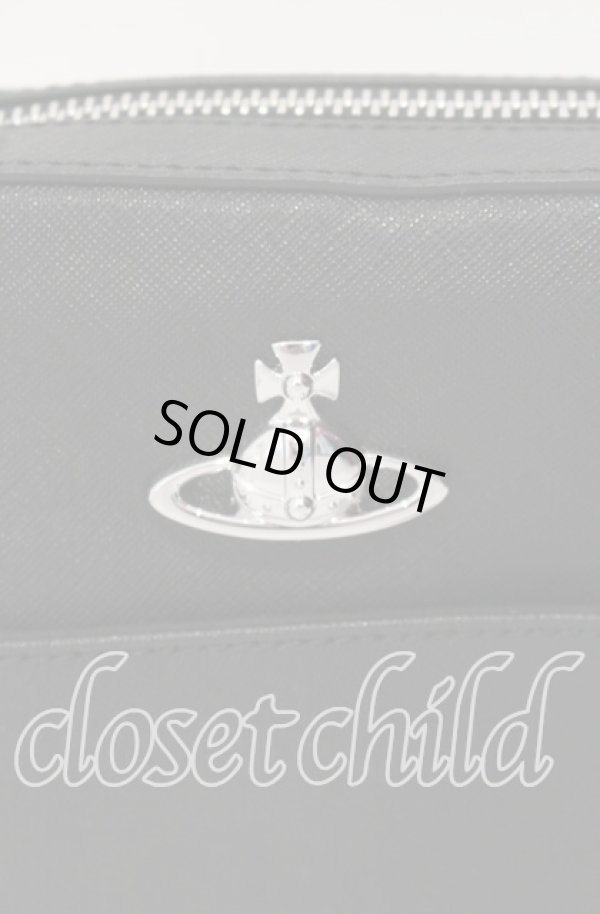 画像2: ヴィヴィアンウエストウッド 中古 / SAFFIANO CAMERA BAG（サフィアーノカメラバッグ）  ブラック  O-25-10-12-053-ba-IG-OS (2)