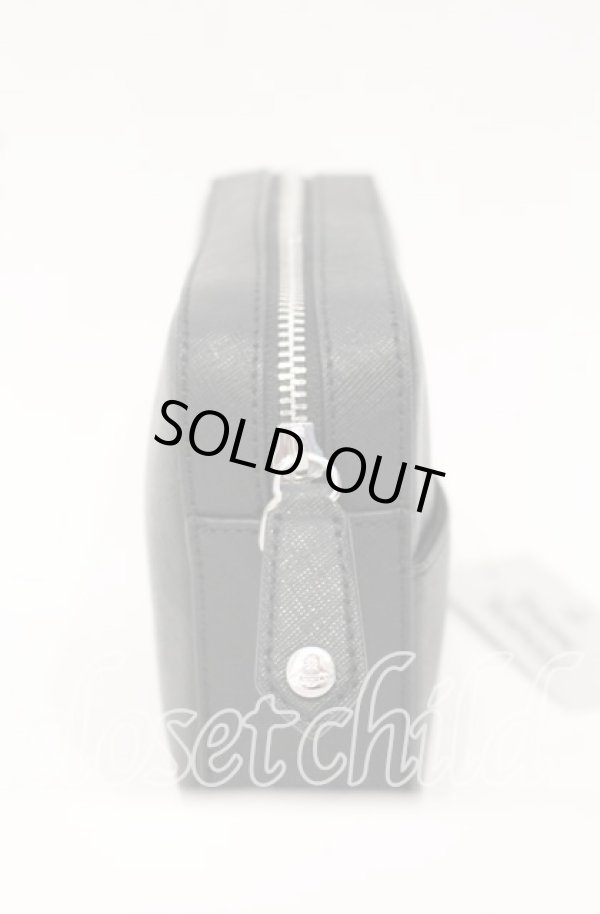 画像3: ヴィヴィアンウエストウッド 中古 / SAFFIANO CAMERA BAG（サフィアーノカメラバッグ）  ブラック  O-25-10-12-053-ba-IG-OS (3)