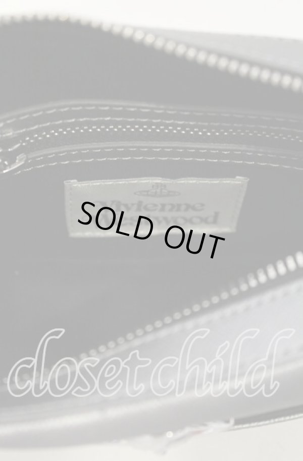 画像5: ヴィヴィアンウエストウッド 中古 / SAFFIANO CAMERA BAG（サフィアーノカメラバッグ）  アンスラサイト  O-25-10-12-054-ba-IG-OS (5)