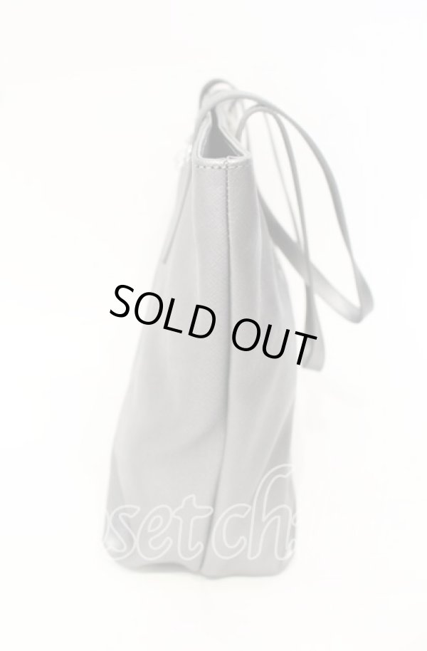画像3: ヴィヴィアンウエストウッド 中古 / OPPER SAFFIANO TOTE（ショッパーサフィアーノトートバッグ）  アンスラサイト  O-25-10-12-056-ba-IG-OS (3)