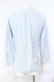 画像5: ヴィヴィアンウエストウッド MAN 中古 / 切替エドットクラシックシャツ 44 サックス  O-25-10-12-007-bl-YM-OS (5)