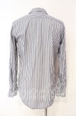 画像4: ヴィヴィアンウエストウッド MAN 中古 / 変形ストライプシャツ 1 ブルー  O-25-10-12-008-bl-YM-OS (4)