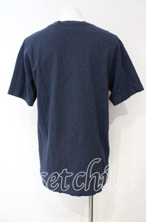 画像5: ヴィヴィアンウエストウッド MAN 中古 / GINGHAM PUPPY Tシャツ 44 ネイビー  O-25-10-12-001-ts-YM-ZH (5)