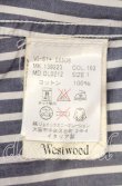 画像6: ヴィヴィアンウエストウッド MAN 中古 / 変形ストライプシャツ 1 ブルー  O-25-10-12-008-bl-YM-OS (6)