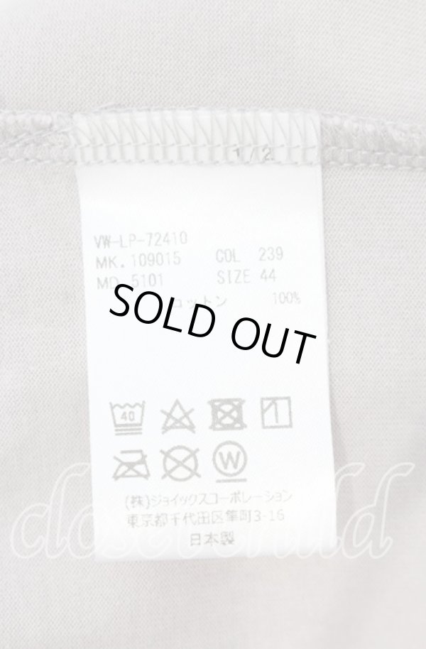 画像6: ヴィヴィアンウエストウッド MAN 中古 / ハンドプリント Tシャツ 44 ピンクベージュ系  O-25-10-12-014-ts-YM-OS (6)