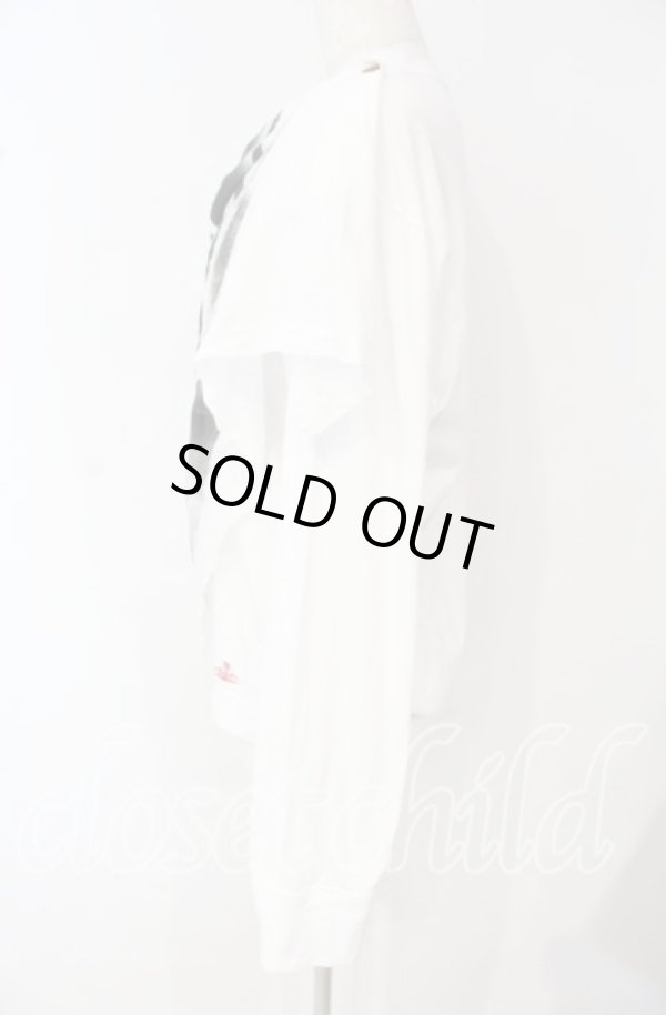 画像3: ヴィヴィアンウエストウッド 中古 / スカーフ付キカットソー  ホワイト  O-25-10-12-015-to-IG-OS (3)