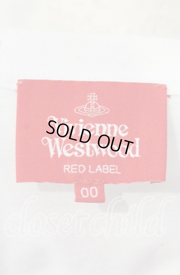 画像5: ヴィヴィアンウエストウッド 中古 / スカーフ付キカットソー  ホワイト  O-25-10-12-015-to-IG-OS (5)