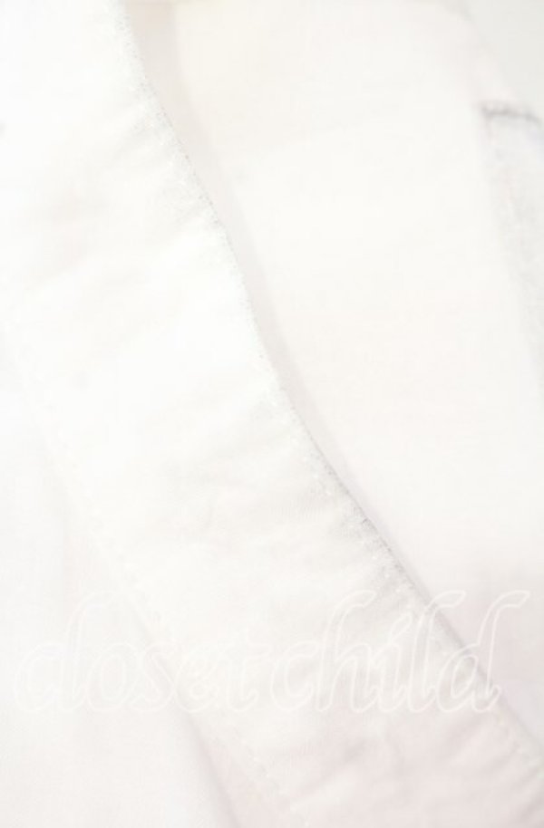 画像5: ヴィヴィアンウエストウッド 中古 / コットンローンラブフリルシャツ 00 ホワイト  O-25-10-12-016-bl-IG-OS (5)