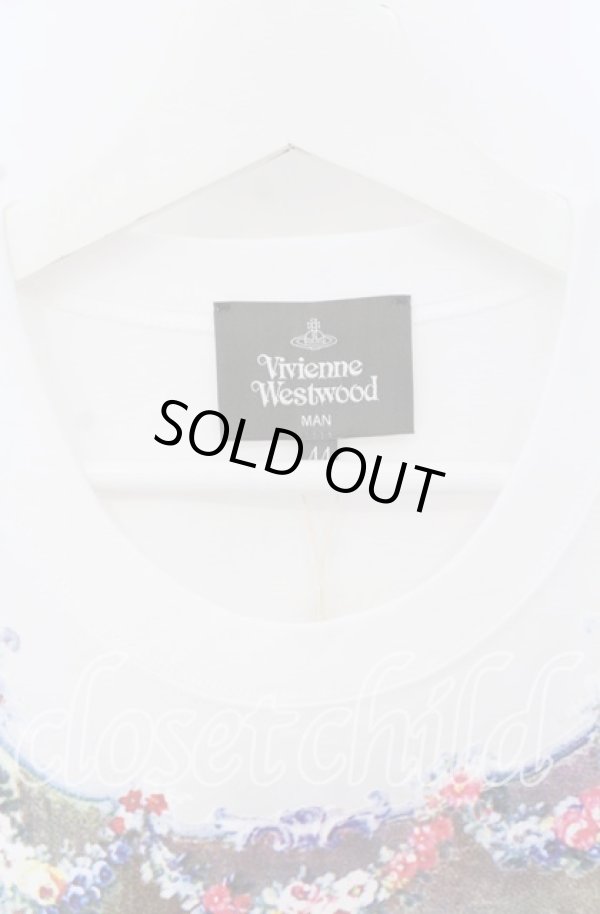 画像2: ヴィヴィアンウエストウッド MAN 中古 / SCULPTURE BOYリラックスTシャツ（スカルプチャーボーイ） 44 ホワイト  O-25-10-19-019-ts-IG-OS (2)