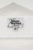 画像3: ヴィヴィアンウエストウッド MAN 中古 / クロウオーブ半袖Tシャツ 46 ホワイト  O-25-10-19-020-ts-IG-OS (3)