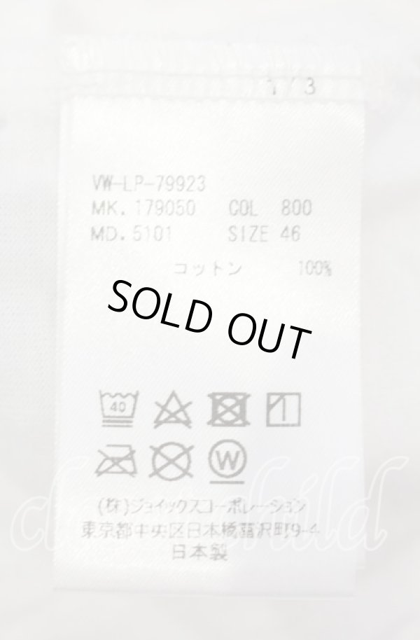 画像5: ヴィヴィアンウエストウッド MAN 中古 / クロウオーブ半袖Tシャツ 46 ホワイト  O-25-10-19-020-ts-IG-ZH (5)