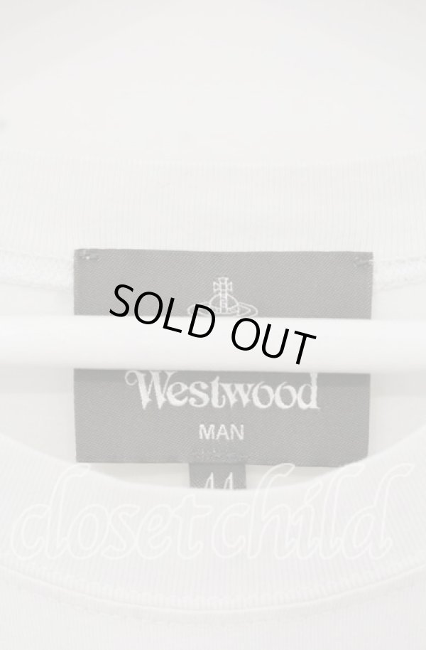 画像3: ヴィヴィアンウエストウッド MAN 中古 / CLIMATE REVOLUTION BEAR” リラックス Tシャツ（クライメイトレボリューションベア） 44 ホワイト  O-25-10-19-021-ts-IG-ZH (3)