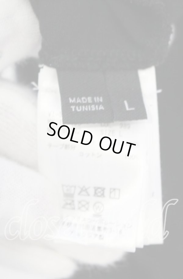 画像6: ヴィヴィアンウエストウッド MAN 中古 / TAPE TEE（テープティー） L ブラック  O-25-10-19-022-ts-IG-OS (6)