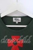 画像2: ヴィヴィアンウエストウッド MAN 中古 / オーブプリントTシャツ  グリーン  O-25-10-19-024-ts-IG-OS (2)