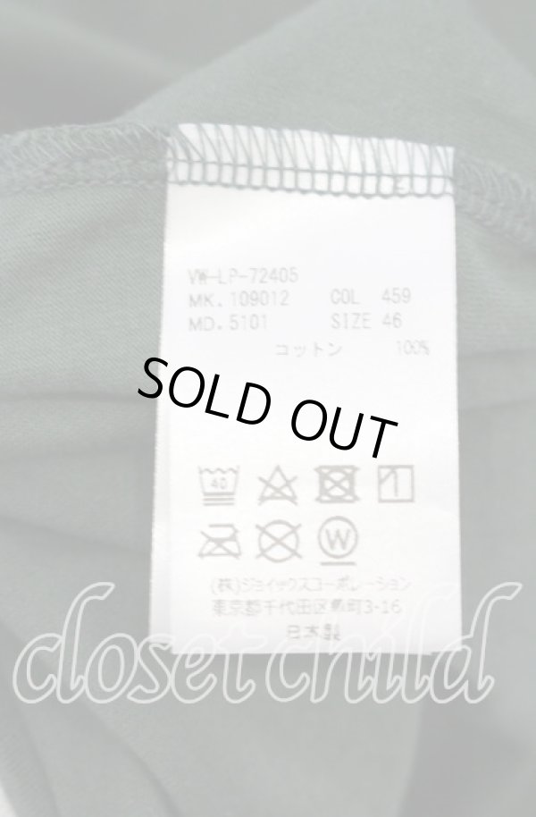 画像4: ヴィヴィアンウエストウッド MAN 中古 / オーブプリントTシャツ  グリーン  O-25-10-19-024-ts-IG-OS (4)