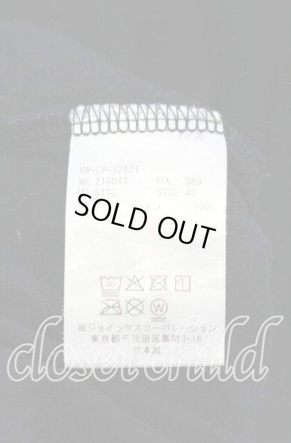 画像5: ヴィヴィアンウエストウッド MAN 中古 / STOP CLIMATE CHANGE” ビッグTシャツ（ストップクライメイトチェンジ） 46 ブラック  O-25-10-19-028-ts-IG-ZH (5)