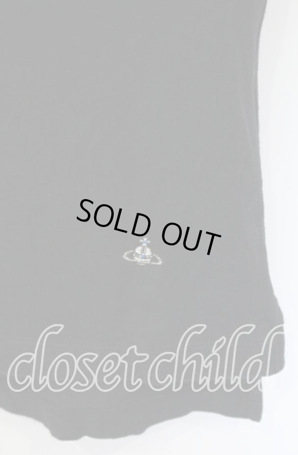 画像2: ヴィヴィアンウエストウッド MAN 中古 / “バニーインフレーム” Tシャツ 46 ブラック  O-25-10-19-029-ts-IG-OS (2)