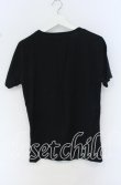 画像4: ヴィヴィアンウエストウッド MAN 中古 / “バニーインフレーム” Tシャツ 46 ブラック  O-25-10-19-029-ts-IG-OS (4)