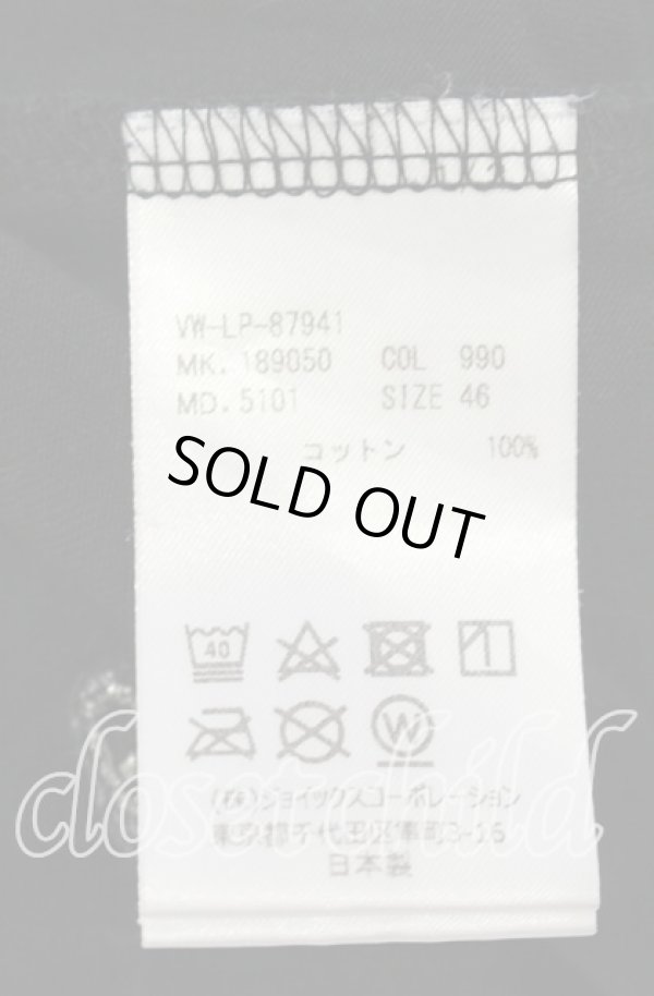 画像5: ヴィヴィアンウエストウッド MAN 中古 / “バニーインフレーム” Tシャツ 46 ブラック  O-25-10-19-029-ts-IG-OS (5)