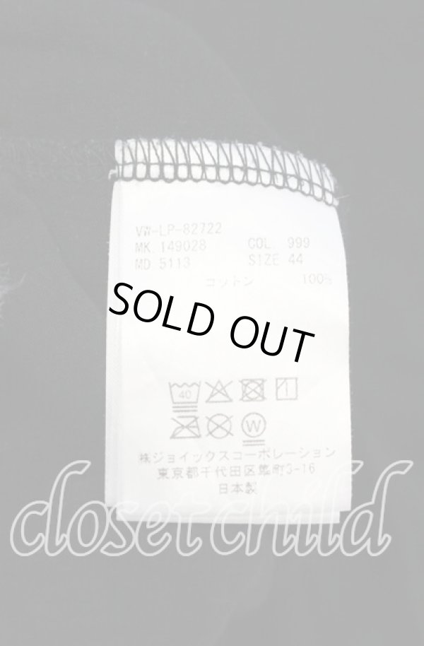 画像4: ヴィヴィアンウエストウッド MAN 中古 / GAIA with LINE ORBリラックスTシャツ（ガイアウィズラインオーブ） 44 ブラック  O-25-10-19-031-ts-IG-OS (4)