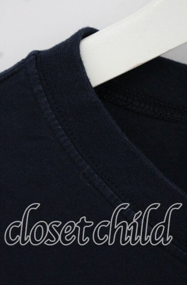 画像3: ヴィヴィアンウエストウッド MAN 中古 / CLASSIC T-SHIRT CULTURE HEART（クラシックティーシャツ カルチャーハート） M ネイビー  O-25-10-19-032-ts-IG-ZH (3)